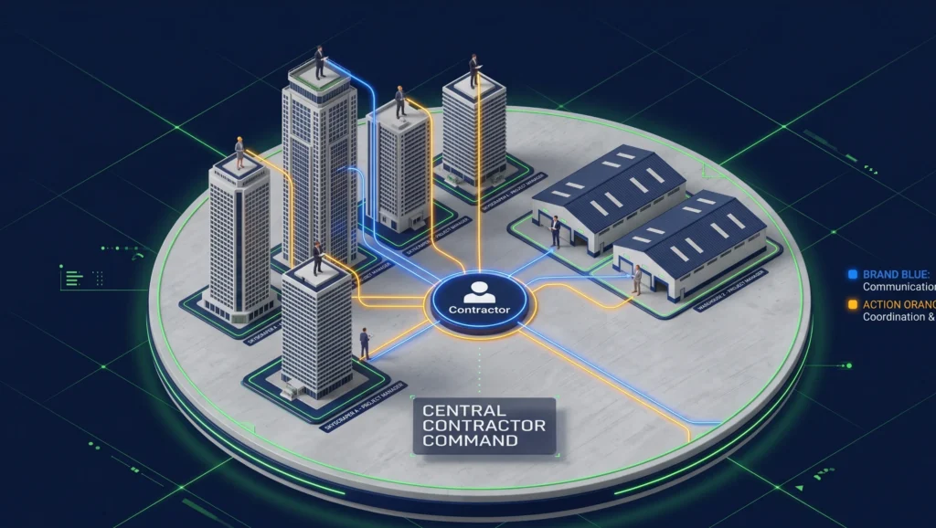 Strategic networking for contractors connecting with general contractors on commercial projects